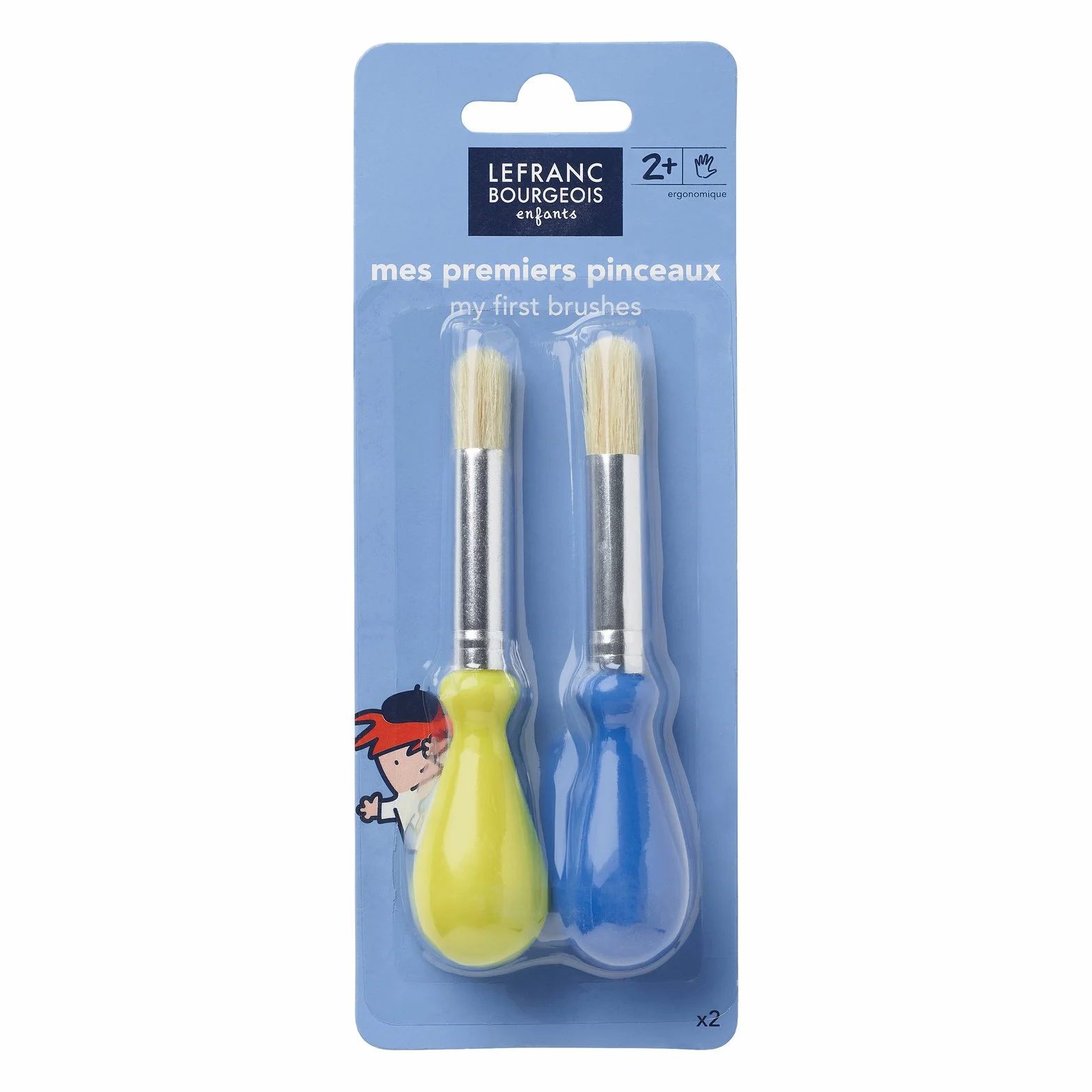 Lefranc Bourgeois Set de 2 baby pinceles