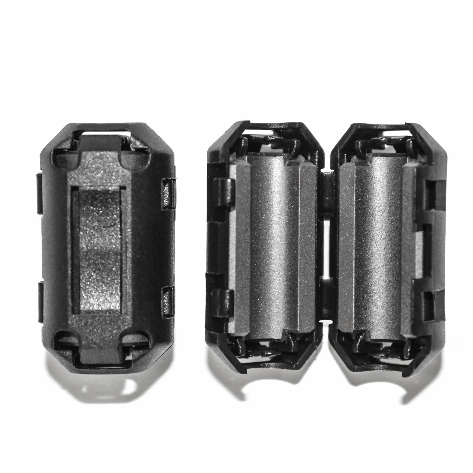 TOJOIN 10PCS Clip-on Ferrite Core RFI EMI Noise Suppressor Cable Clip 9mm