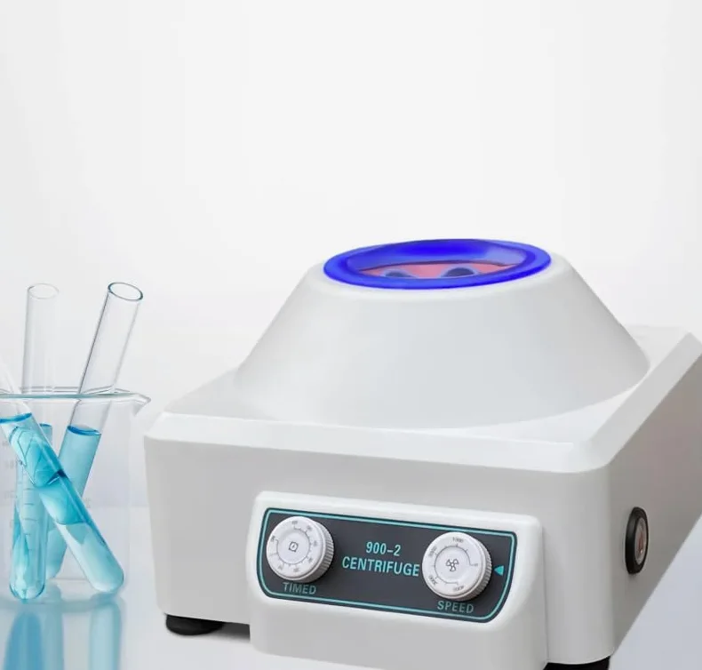 Centrifugadora eléctrica de escritorio digital Centrífuga de mesa con tiempo y velocidad ajustable para hospitales laboratorios bioquímicos 23 x 25,8 x 17 cm
