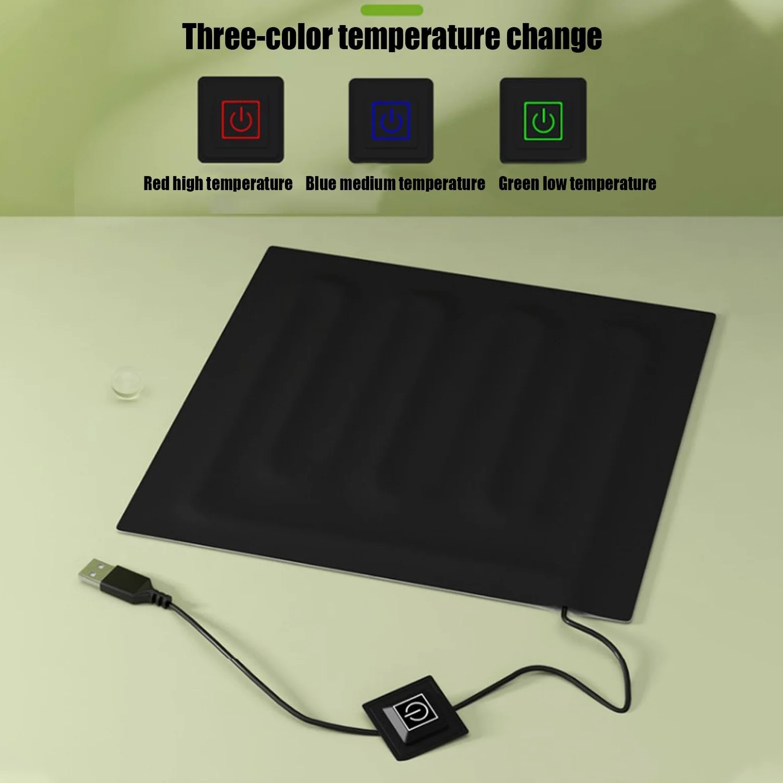 Calentador Para Criadora Almohadilla Térmica Transpirable Visual Radiante | Criadora Temperatura Ajustable, Limpieza Fácil Para Pollitos, Patitos, Pavitos Y Codornices