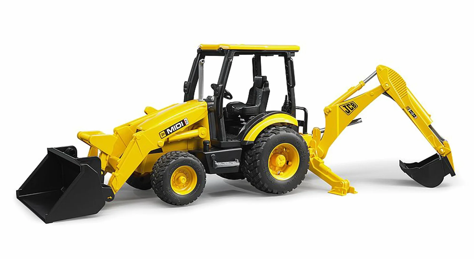 Bruder 02427 JCB MIDI CX Retroexcavadora Vehículo de Construcción Juguete