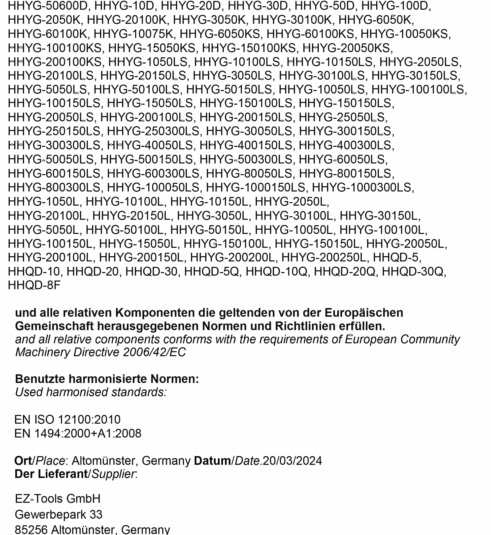 kurzhub Cilindro (20 Ton, 26 mm)