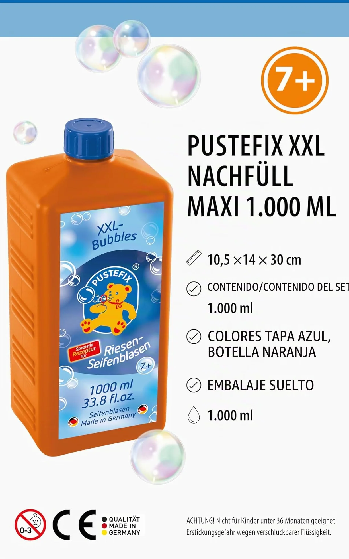 PUSTEFIX Burbujas de jabón