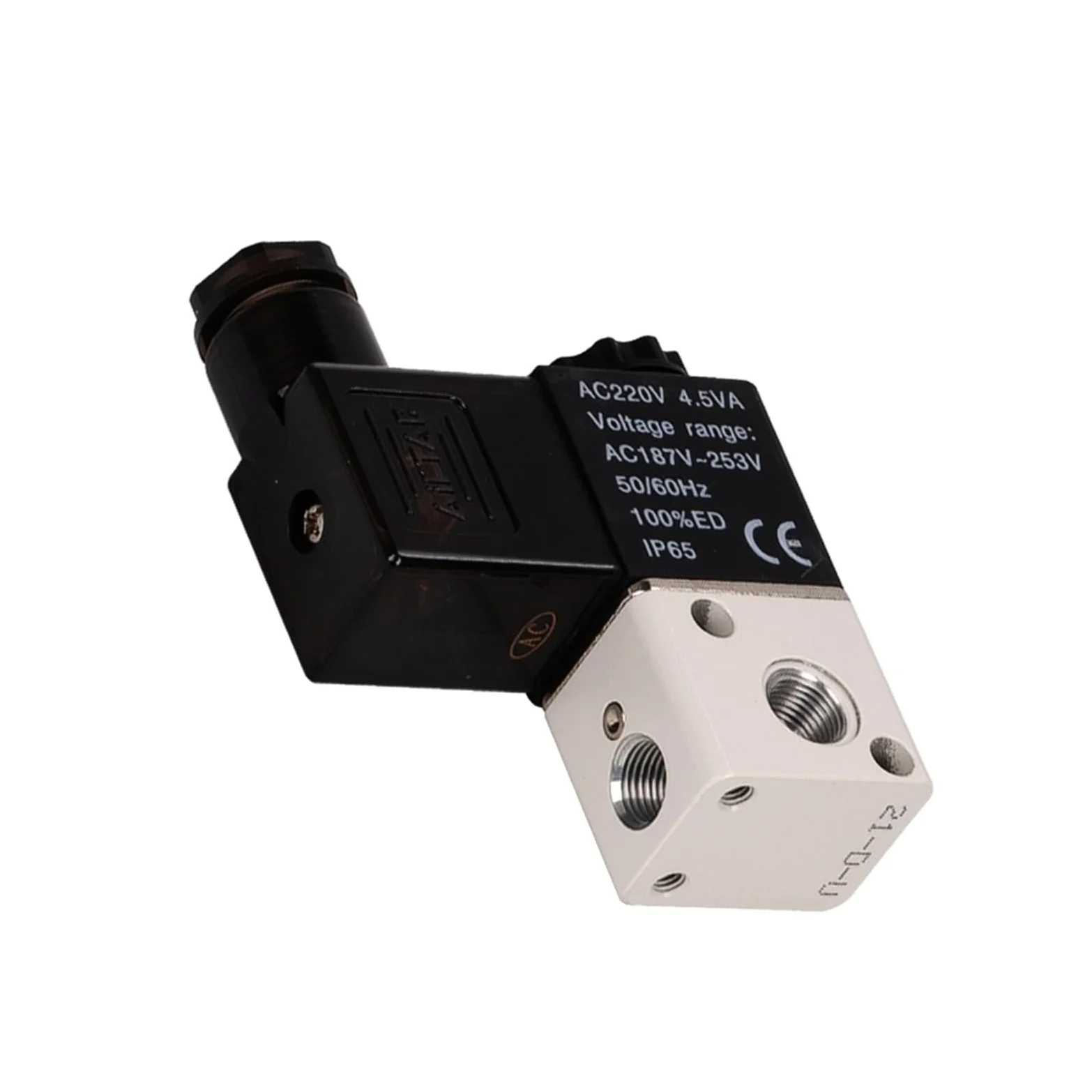 Componentes de Control Electroválvula neumática 3/2 vías 3V1-1F/2F/3F/4F/5F(3v1-06-4f)