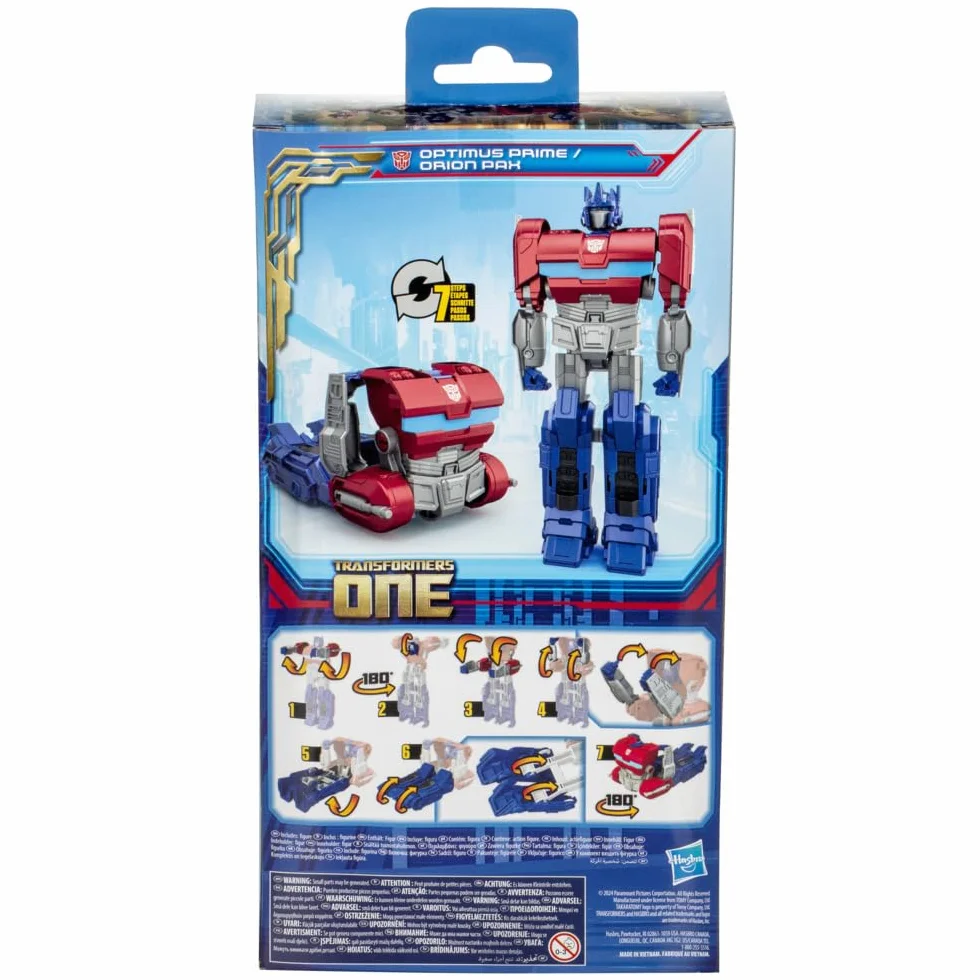 Transformers: One Mega Changer Optimus Prime Orion Pax Figura de acción
