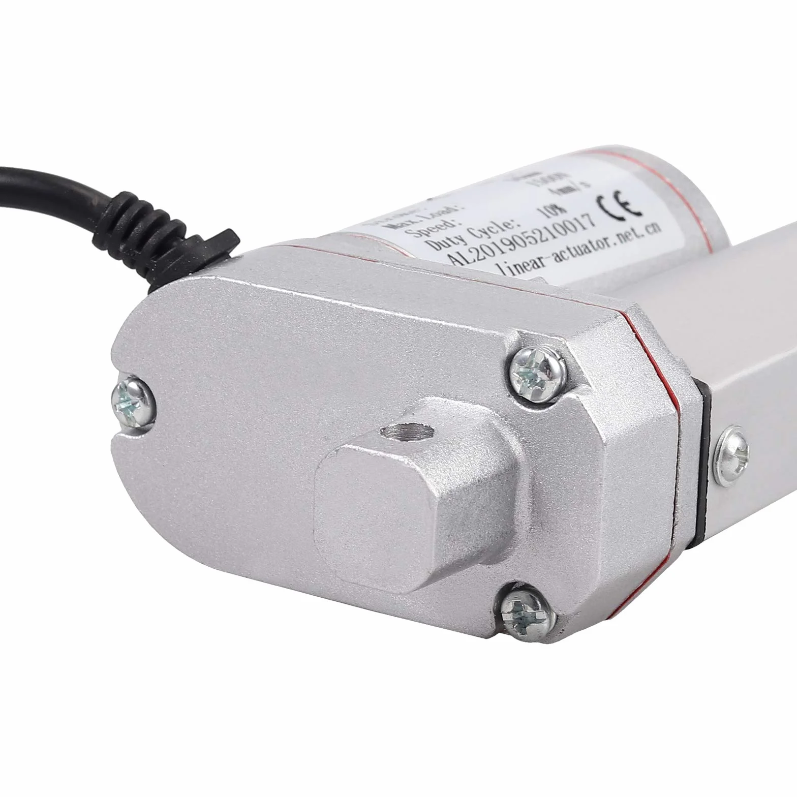 AUTOUTLET Actuador Lineal DC 12V 1500N 50mm Motor Eléctrico para Abridor de Puerta de Coche RV