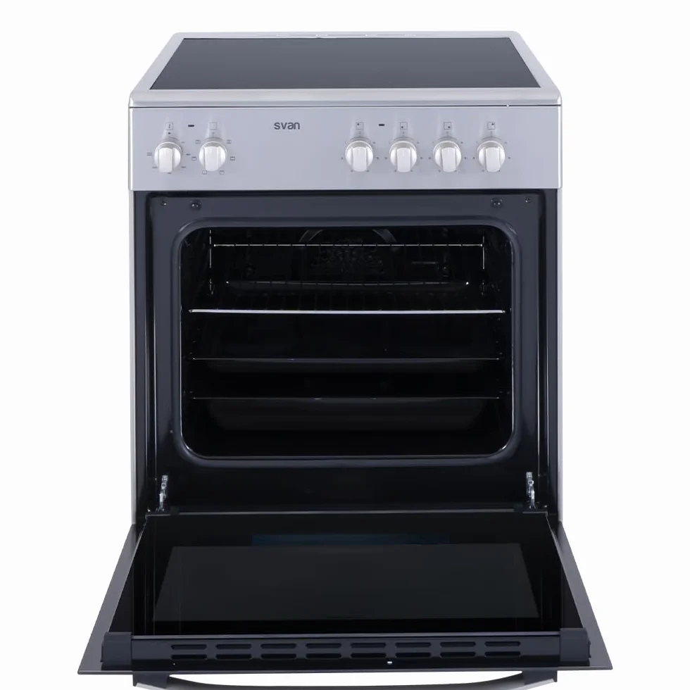 Svan Cocina Eléctrica 56L Horno Eléctrico Grill 6 Programas Inox SKV4600X