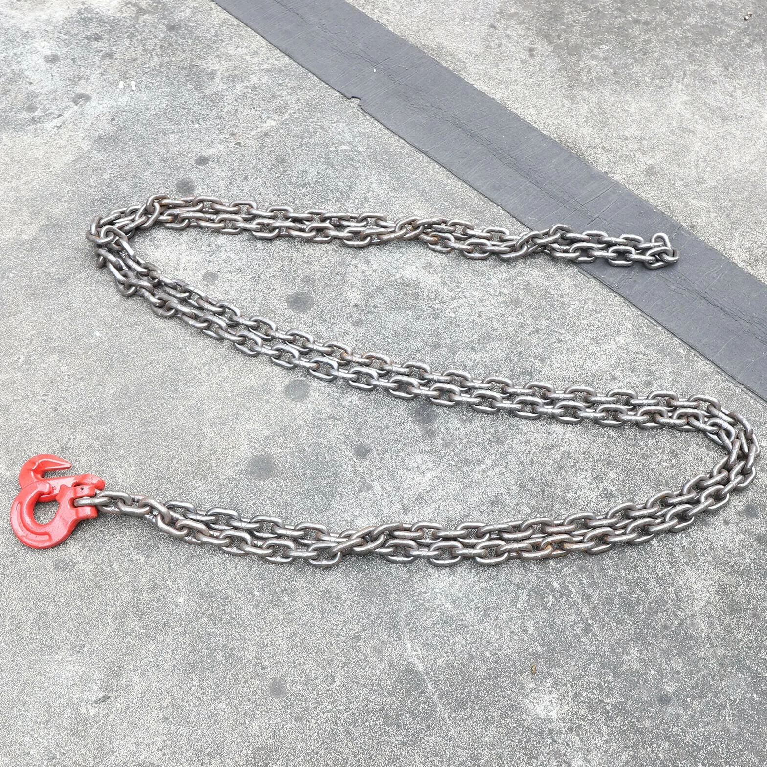 Cadena forestal de 8 mm 2T 3 m - cadena de tope, elevación y arrastre