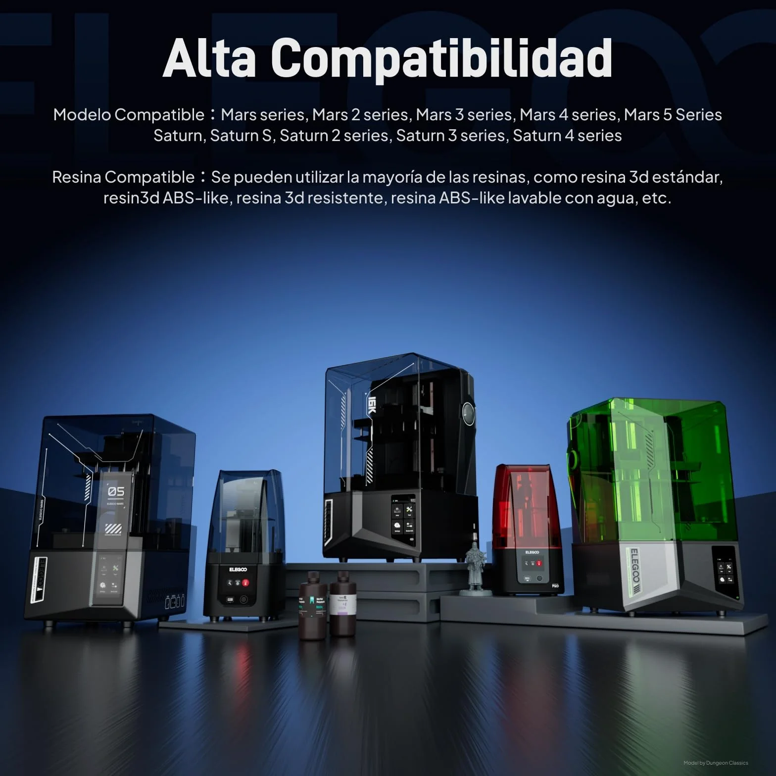 ELEGOO Mercury X Bundle con Estación de Lavado y Curado Separada para Mars Photon S Photon Mono LCD/DLP/SLA, 3D Caja de Curado UV de Resina con Plato Giratorio de Curado y Cubeta de Lavado