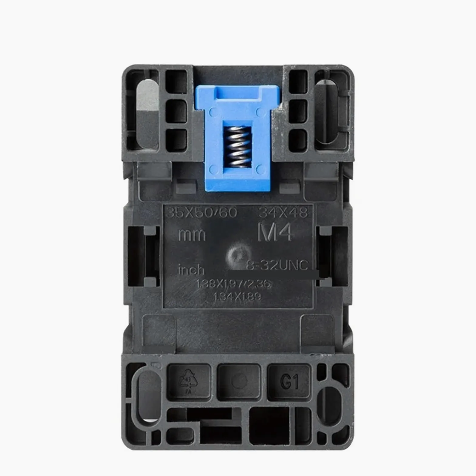 Contactor de CA NXC-25 25A LC1D CJX2-2510 2501 NO NC LC1 Contactor de Potencia eléctrica for Montaje en riel DIN CA 24 V 36 V 110 V 220 V 380 V(NXC-25 NO NC,220V)