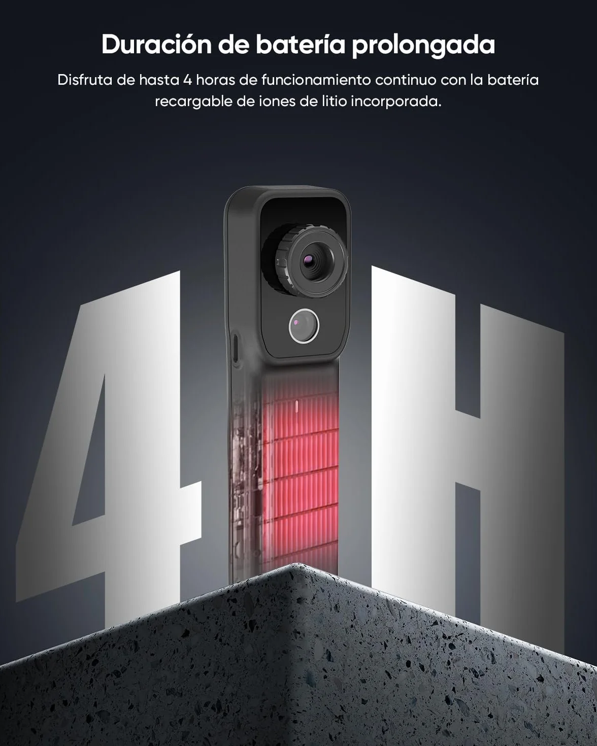 Cámara térmica inalámbrica HIKMICRO Mini2W - iOS/Android, Resolución IR 256x192, cámara térmica con cámara visual, SuperIR 512×384, Enfoque manual, para teléfono/tablet/PC con Windows