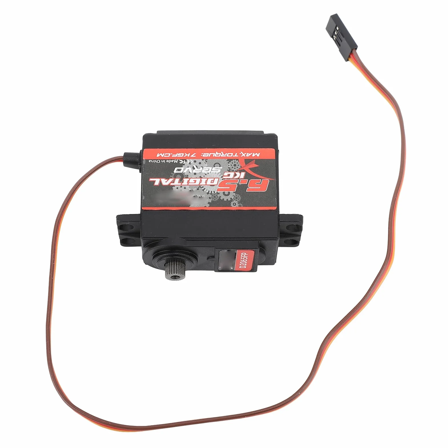 RiToEasysports Servomotor RC 6.5kg Alta torsión Digital para Proyectos DIY