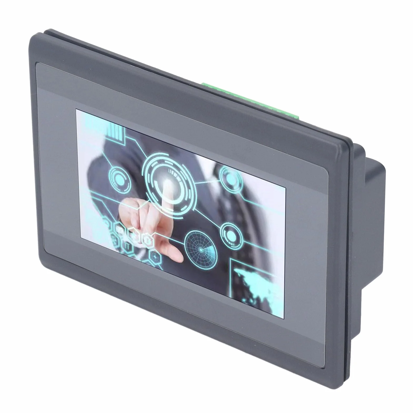 WS4312R PLC HMI Todo en Máquina Integrada con Pantalla Táctil de 4,3 Pulgadas para PLC : Fácil Instalación con Velocidad de Funcionamiento Rápida