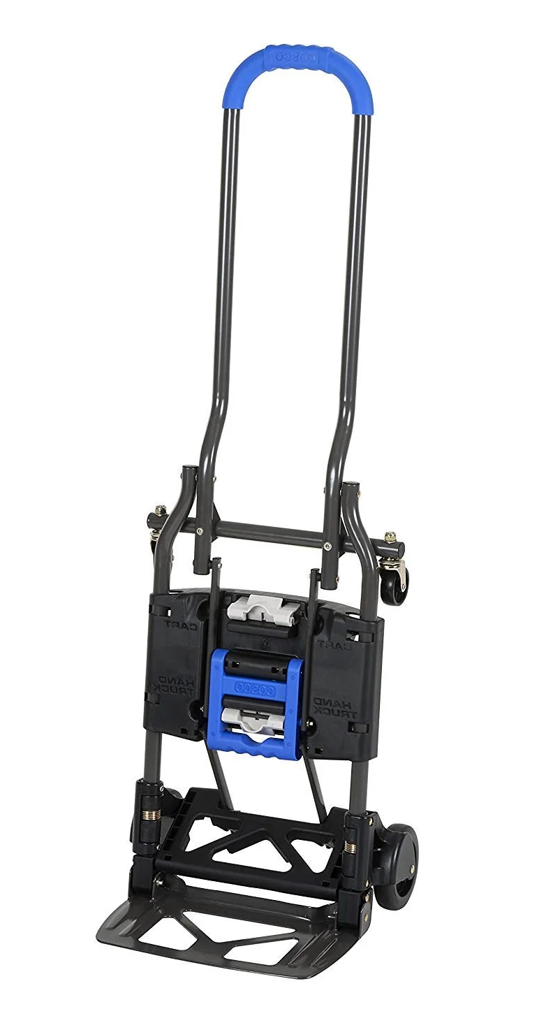 Cosco Shifter, Carretilla de Mano 135kg Plegable de Multiples Posiciones para Trabajos Pesados, Azul