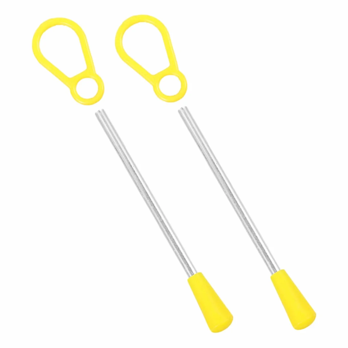 YARNOW Juego de 2 Piezas Mazos Triangulares de Hierro para Instrumento Musical Triángulo