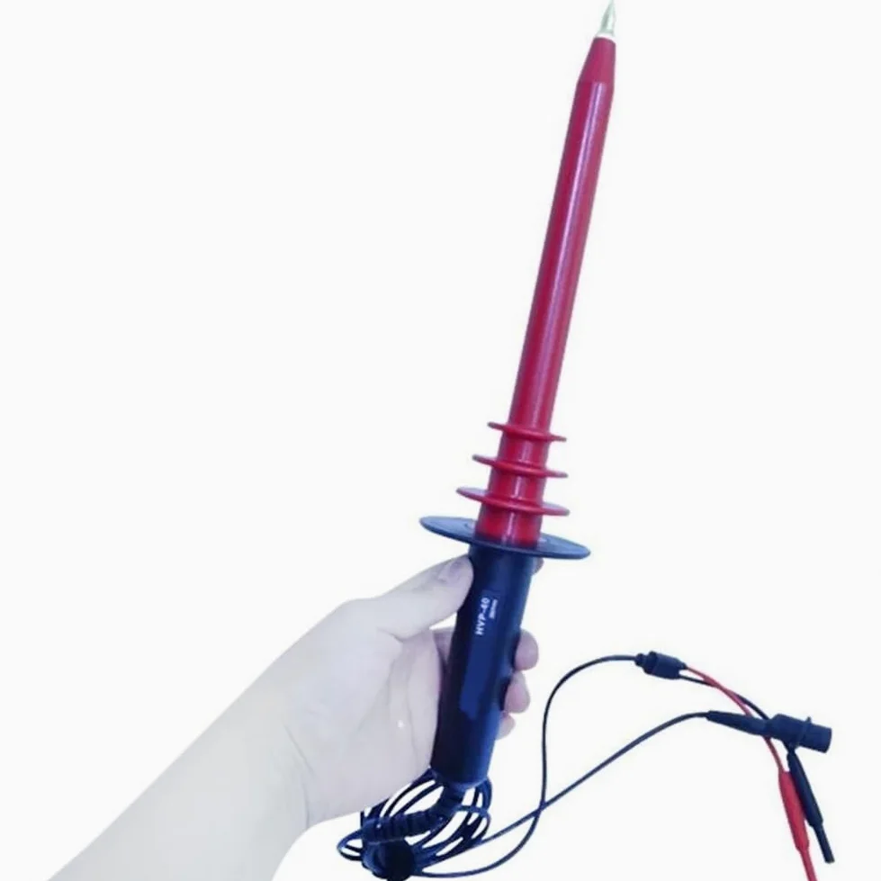 Sonda de Atenuación de Alto Voltaje -40, Sonda para Multímetro de CA y CC, Varilla de Prueba de Alto Voltaje