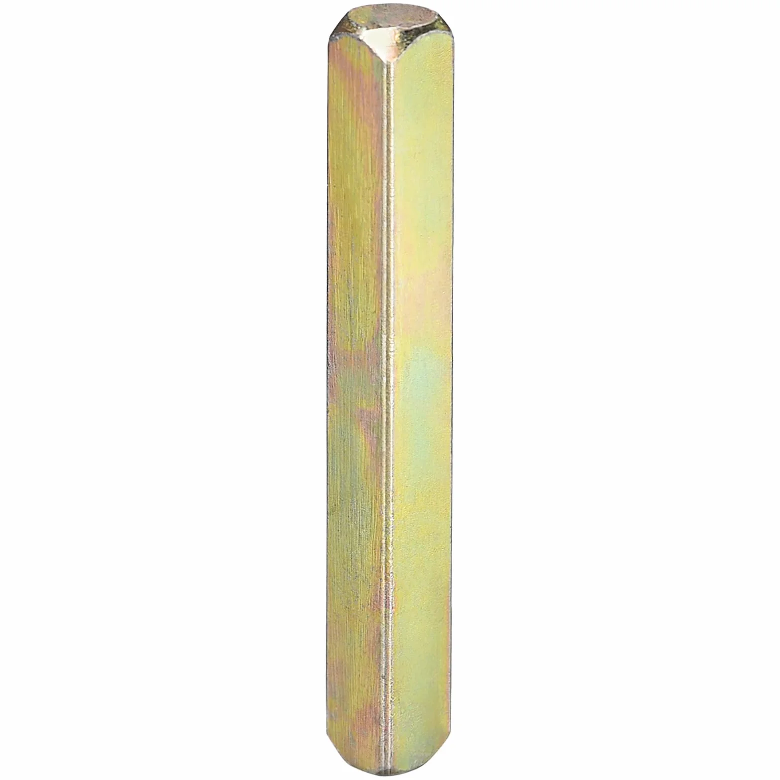 Eje Para Manija Puerta 60mmx8mm Cuadrado Hierro Dorado 1 Paquete