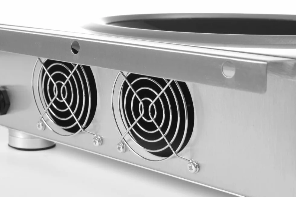 HENDI Wok de inducción modelo 3500 - Profi Line - unidad de inducción - 230V / 3500W - 340x450x(H)120 mm