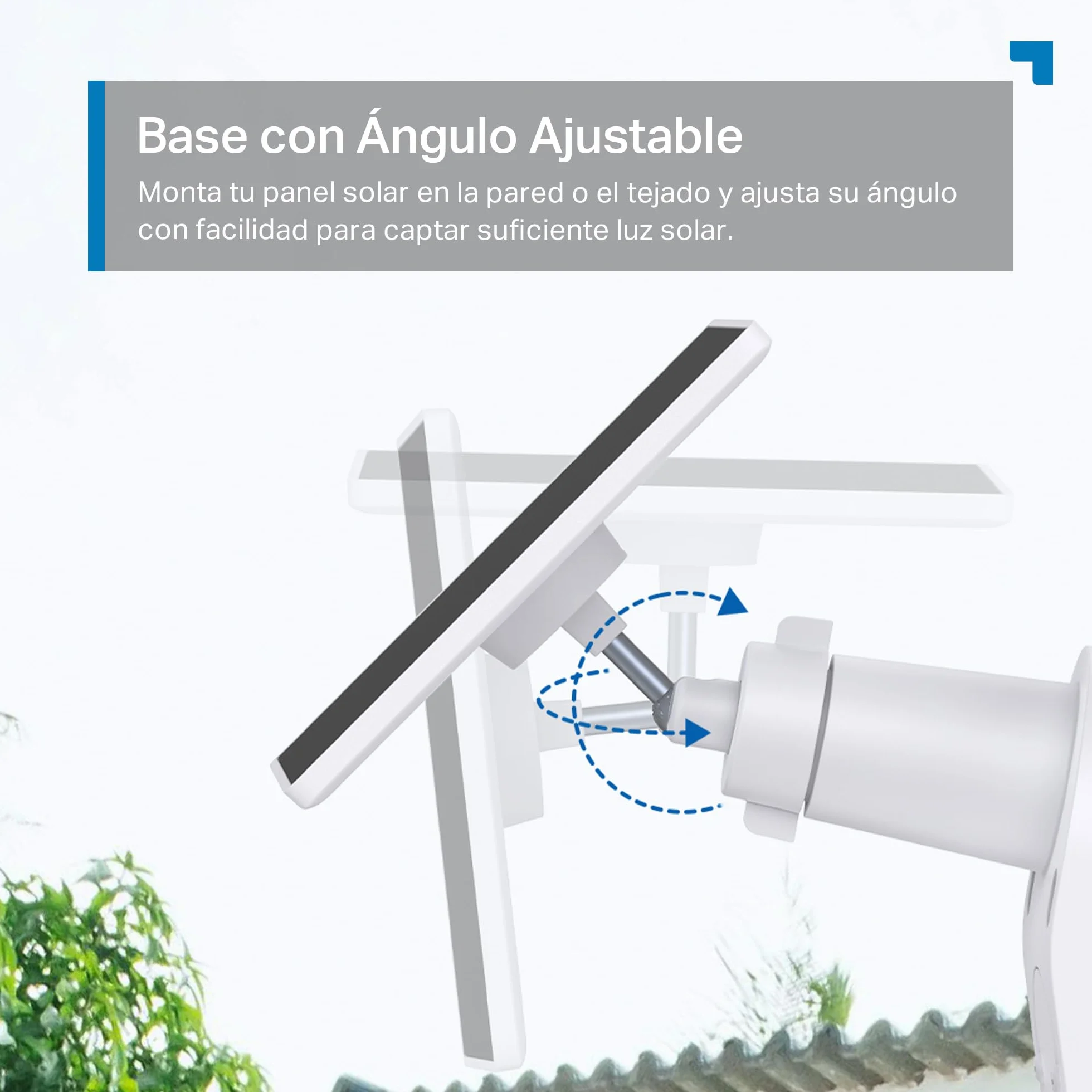 Tapo A201 Panel Solar IP65 Células Monocristalinas Cable 4m