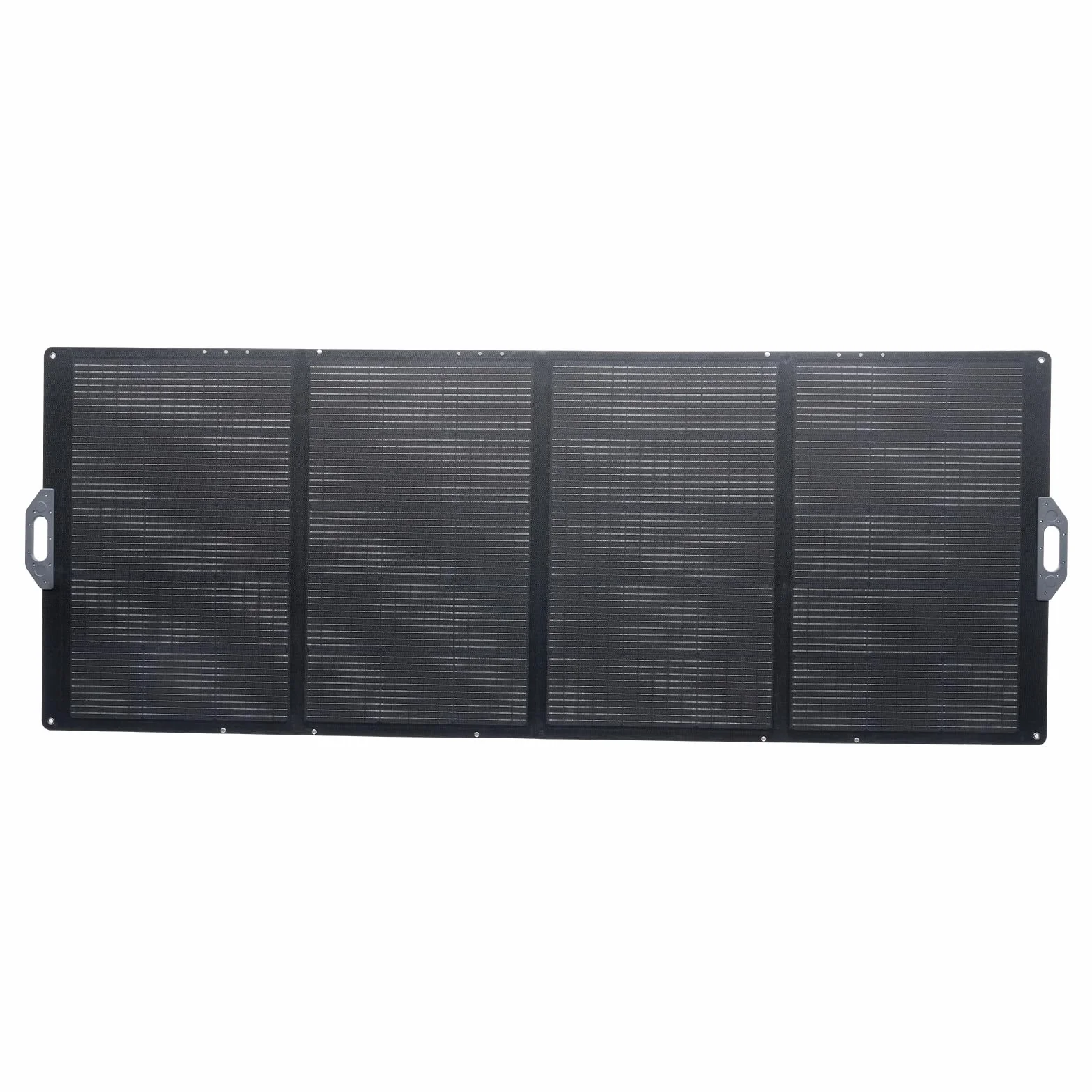 VEVOR Placa Solar Plegable 400W, Panel Solar Monocristalino Portátil, Eficiencia 24%, con Cable de MC4 y Adaptador de Conector, IP67 Impermeable, Compatible con Estaciones de Energía Acampada Viajes