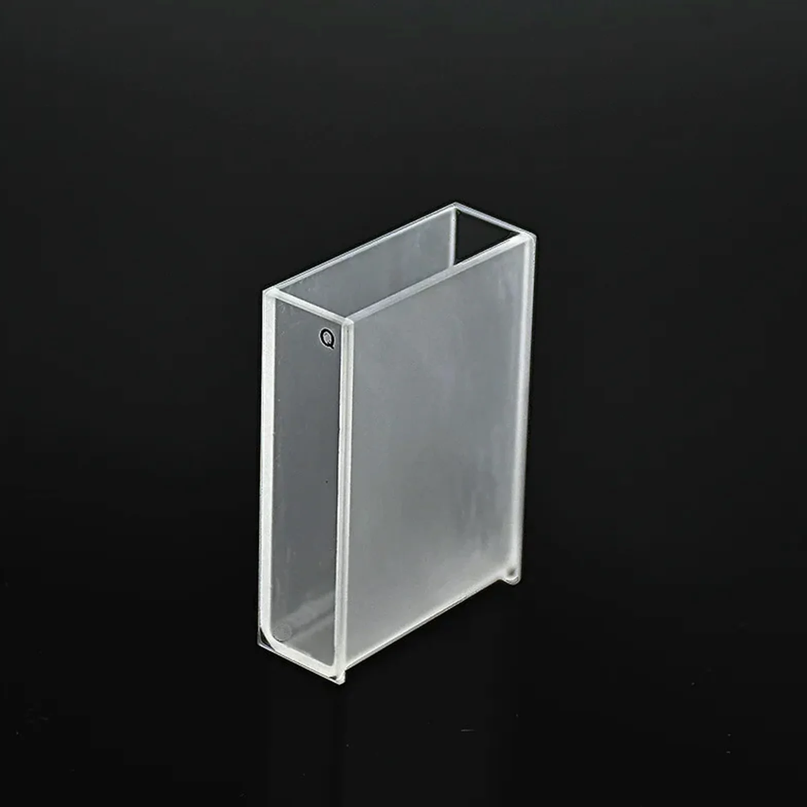 Célula de muestra líquida, Celdas de absorción de cuarzo de 30 mm, cubeta de cuarzo de 10,5 ml for espectrofotómetro, tecnología de sinterización de frita, paquete de 2