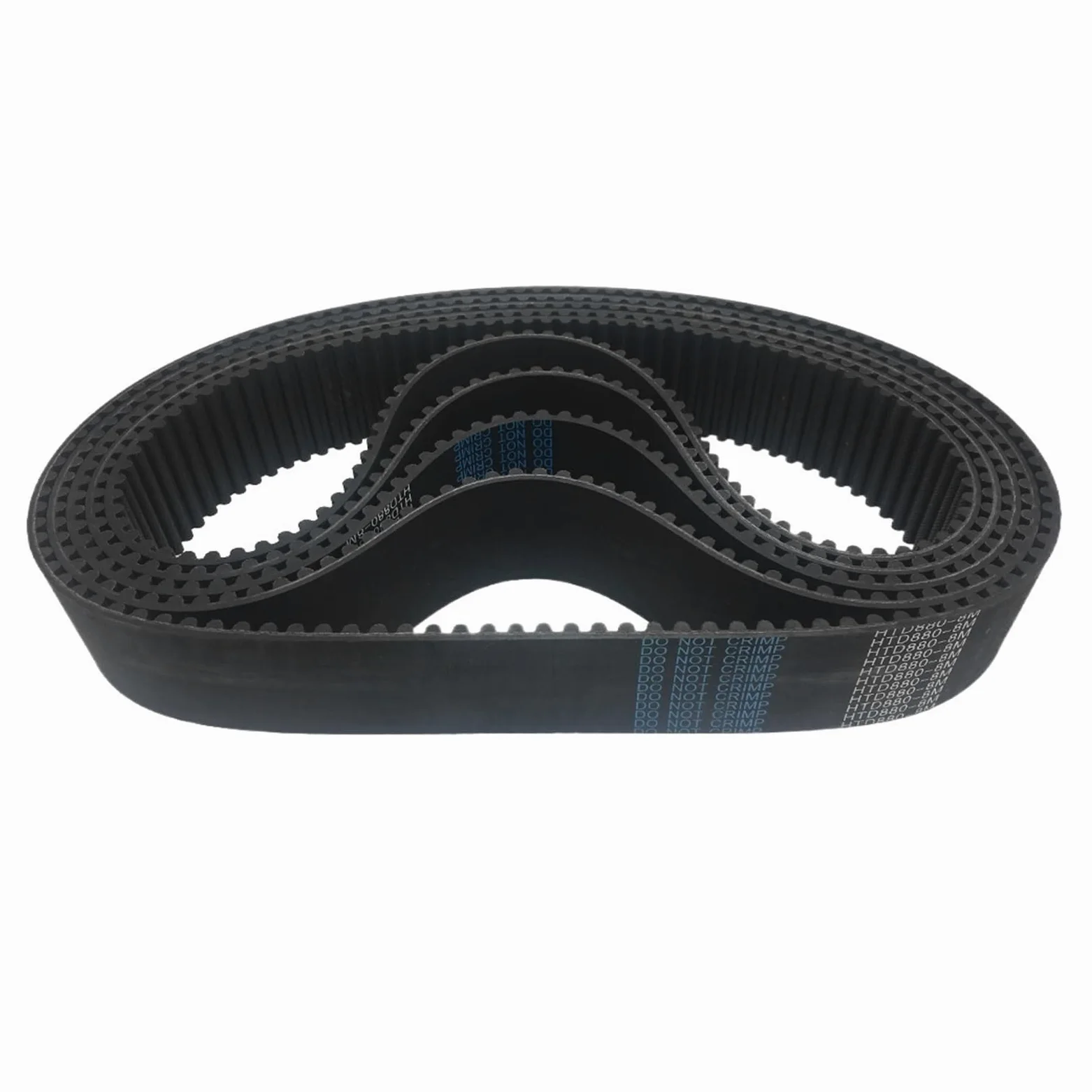 DAVBIR Correa síncrona de Goma HTD8M 856 864 872 880 888 Paso = 8mm, Correa de transmisión Industrial con Dientes de Arco, Ancho de Correa Dentada 20/30/40mm Perfection (Size : 8M 888(Teeth 111), Co