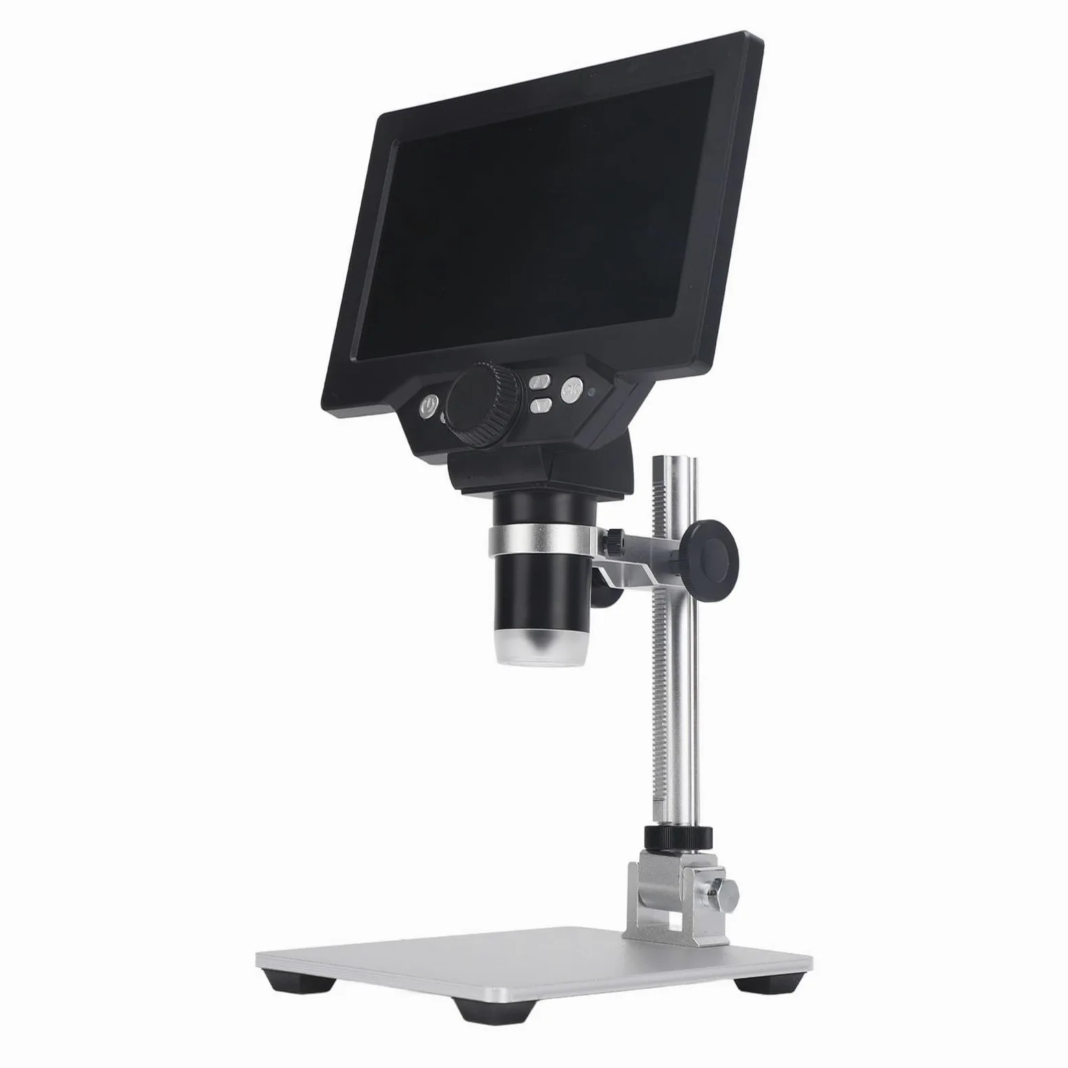 Alcance Digital LCD HD de 7 Pulgadas con Funciones de Ingeniería Superiores, Aumento de 1200X, Cámara de Alta Resolución de 12 MP, Luces LED para Reparaciones de Teléfonos y