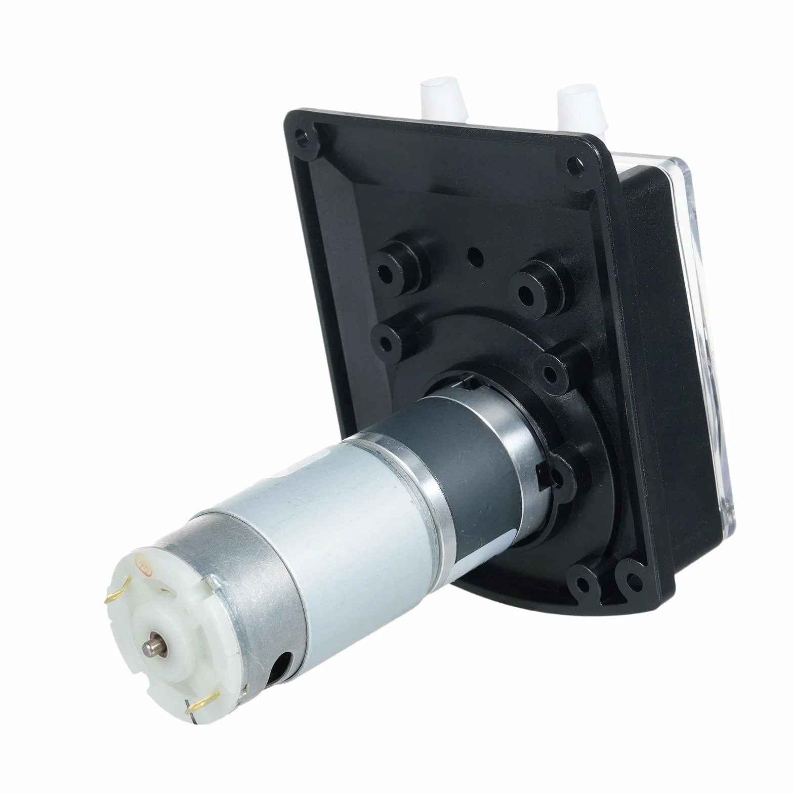 Irfora Bomba peristáltica DC 24V Bomba dosificadora de líquidos de Gran caudal 1500 ml/min 2 Rodillos con Tubo BPT FARÉTICO de Calidad alimentaria para Laboratorio de Acuario Análisis químico