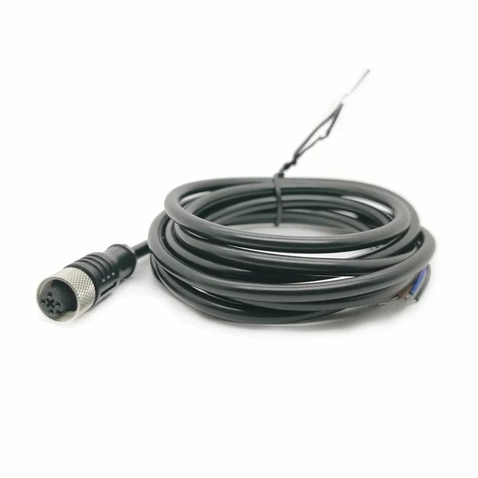 Transductor de presión de aire de agua y aceite, combustible y gas, G1/4, 12-36 V, 4-20 mA, M12-4 pines, SS304, sensor de transmisor absoluto / calibre (9-36 V OUT 1-5 V-(-0,1)-0,1 Mpa)