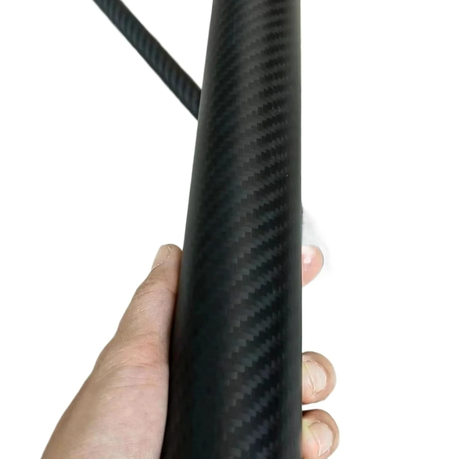 Tubo De Fibra De Carbono Tubo circular de fibra de carbono mate de 10 piezas