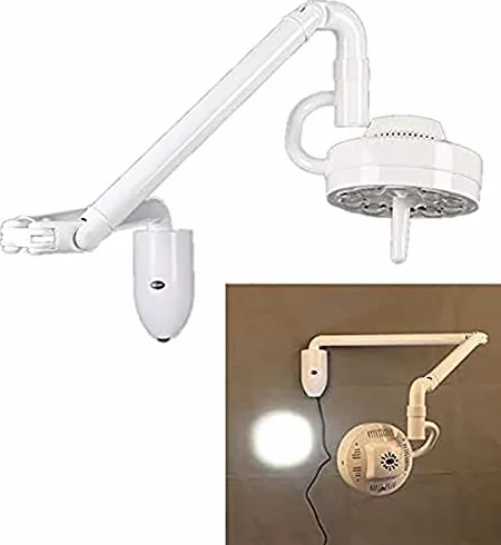 Lámpara de exploración médica Dental LED Colgante Lámpara de exploración médica de Techo 30 W Lámpara de exploración quirúrgica para cirugía estética y plástica, clínicas dentales, ORL