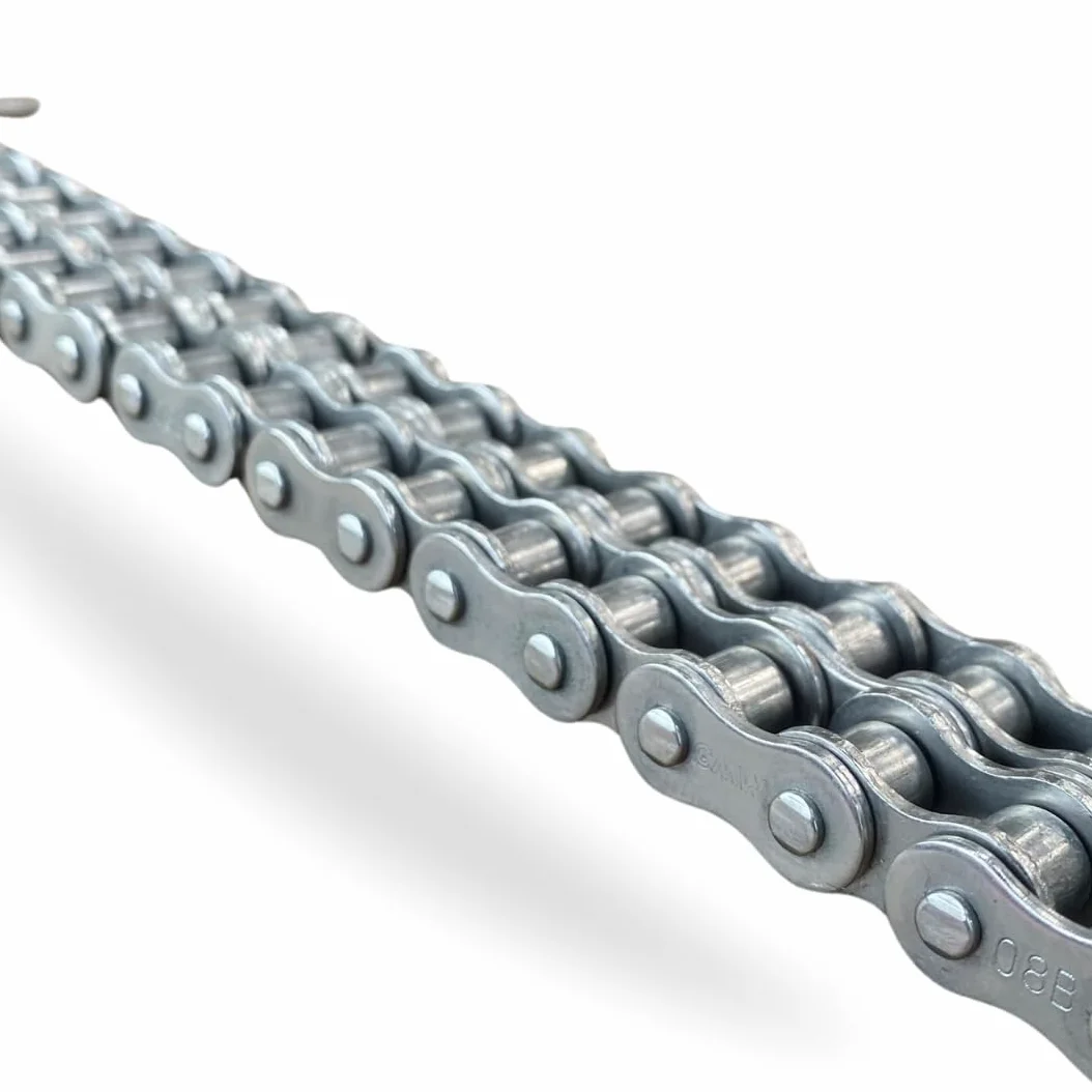 CMW - Cadenas de transmisión estándar - Dentado doble - Acero - Paso 9,52 mm - ISO - 06B-2 - Rollo de 5 metros