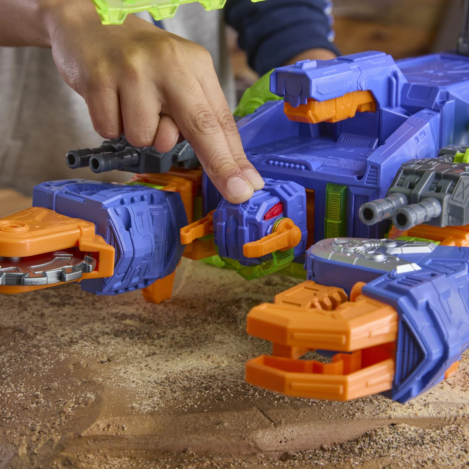 Transformers CYBERWORLD Scorponok Set de Batalla y Ataque Figura de acción