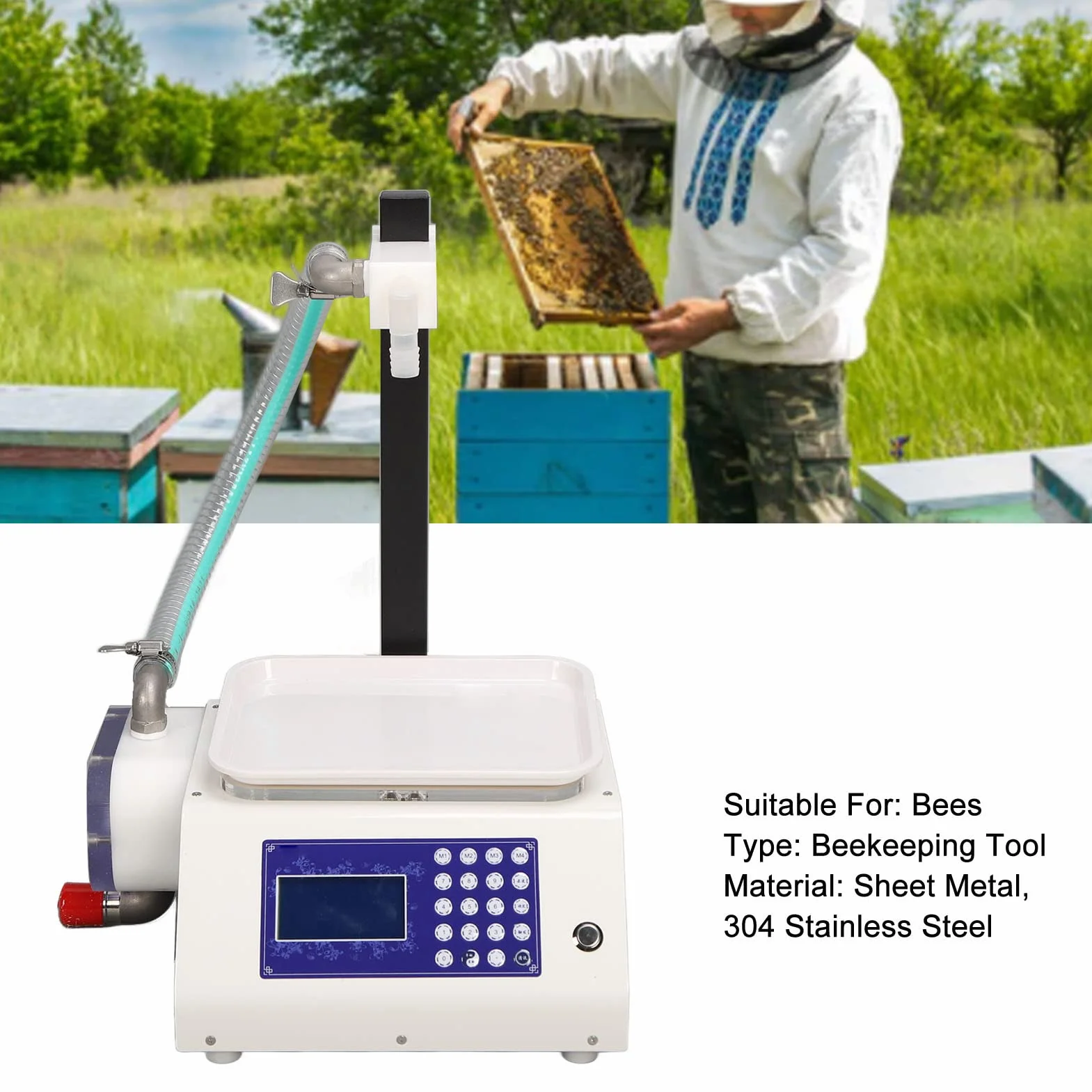 Máquina Llenadora de Miel Llenadora Inteligente de Barras Pesaje de Líquidos Máquina Automática de Enlatado Cuantitativo Máquina Separadora CNC Máquina Llenadora de Barras de Pub