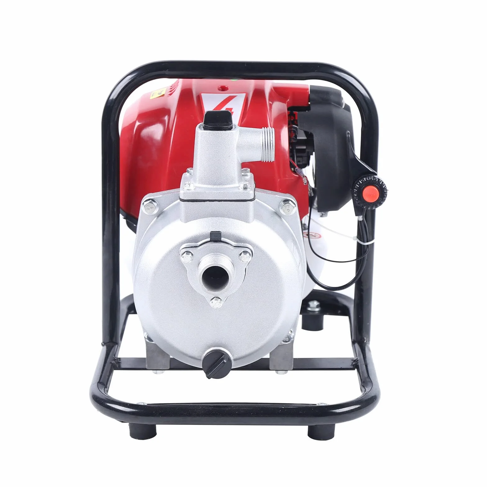Bomba de Agua de Gasolina de 1,2 kW - 4 Tiempos, 1 Pulgada, Alta Presión - Para Riego de Jardín y Campo