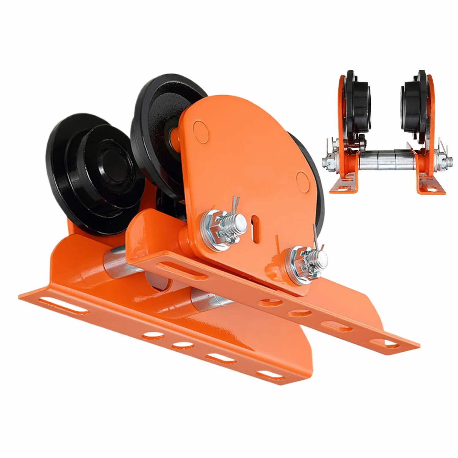 Trolley eléctrico de viga Trolley Eléctrico Ajustable con Alta Capacidad De | Pequeña Grúa con Ancho Regulable Para construcción, hogar, industria, fábrica, almacén, garaje, taller, grúa,