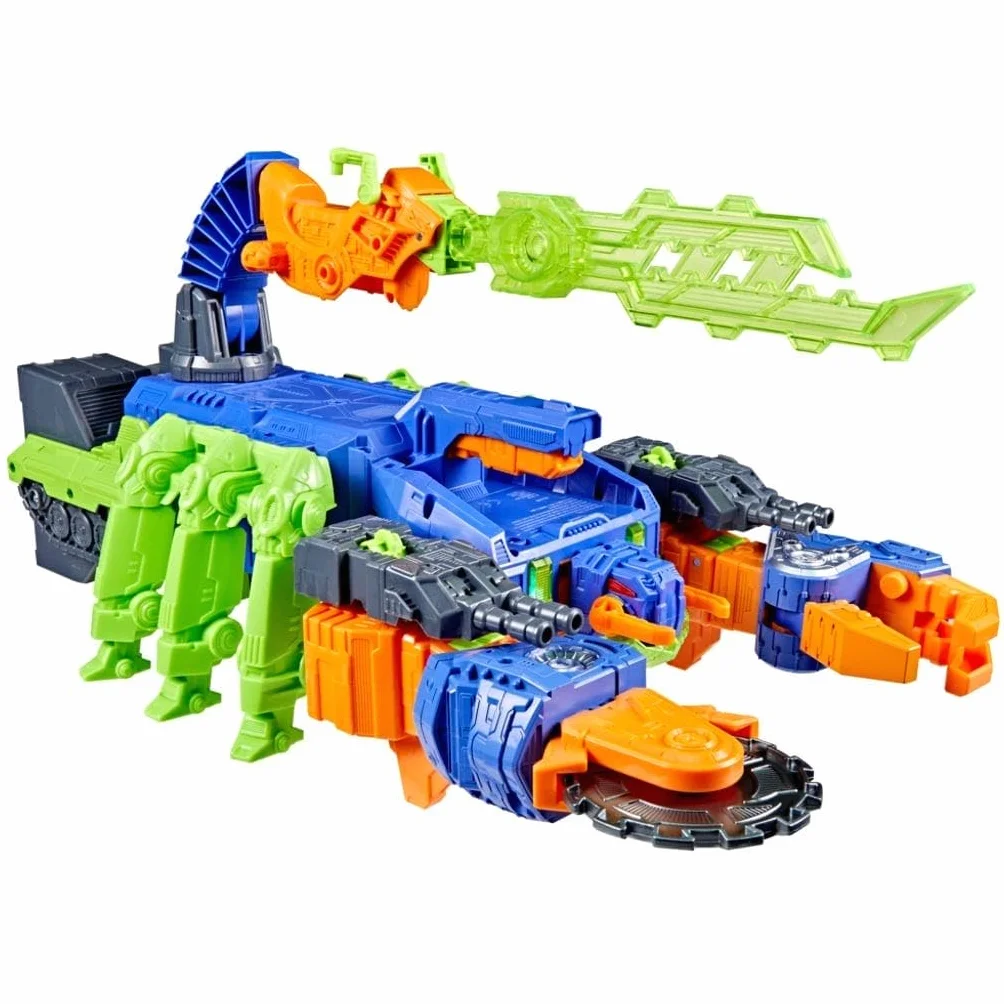 Transformers CYBERWORLD Scorponok Set de Batalla y Ataque Figura de acción