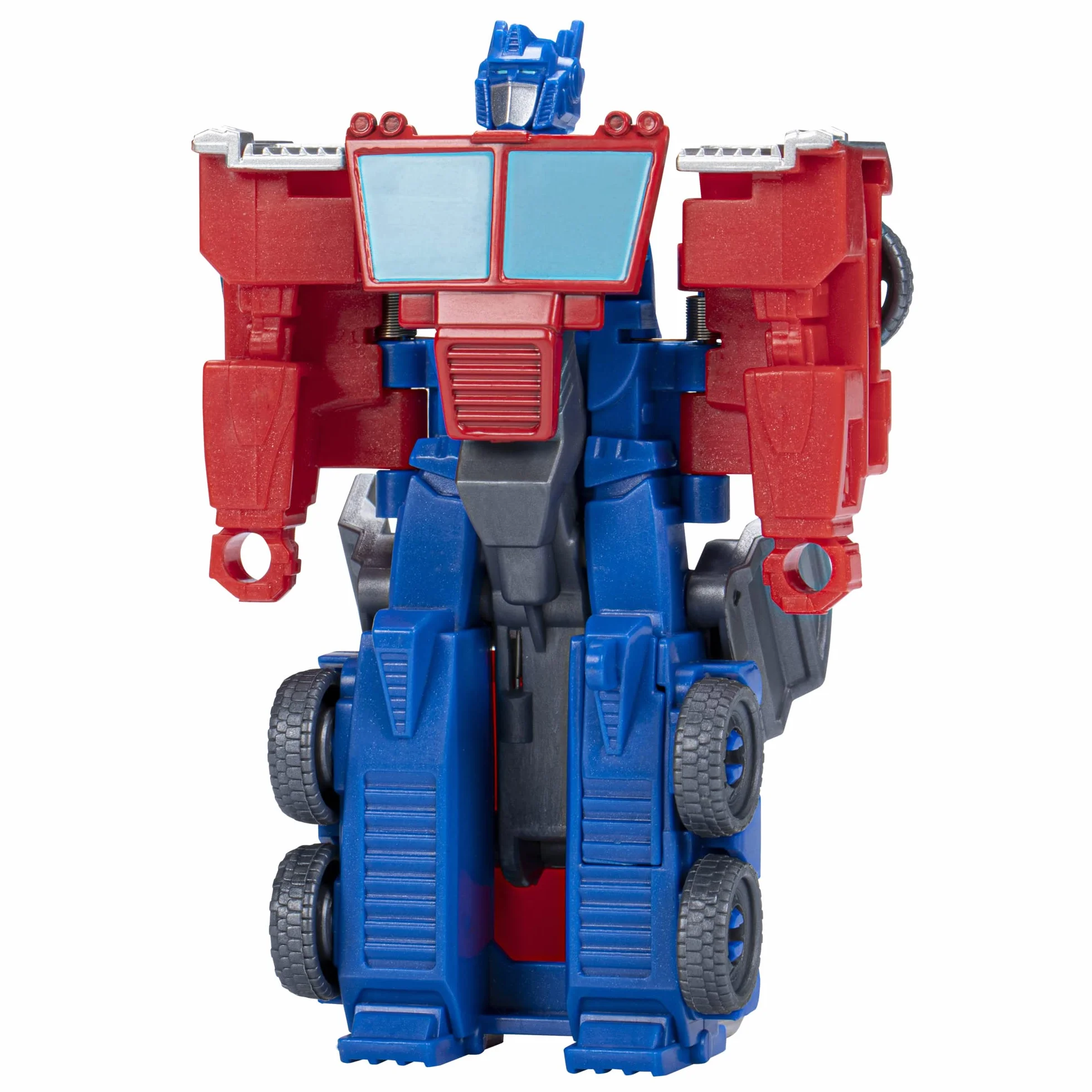 Transformers EarthSpark Figura Optimus Prime 10 cm Cambiador 1 Paso Giro Robot