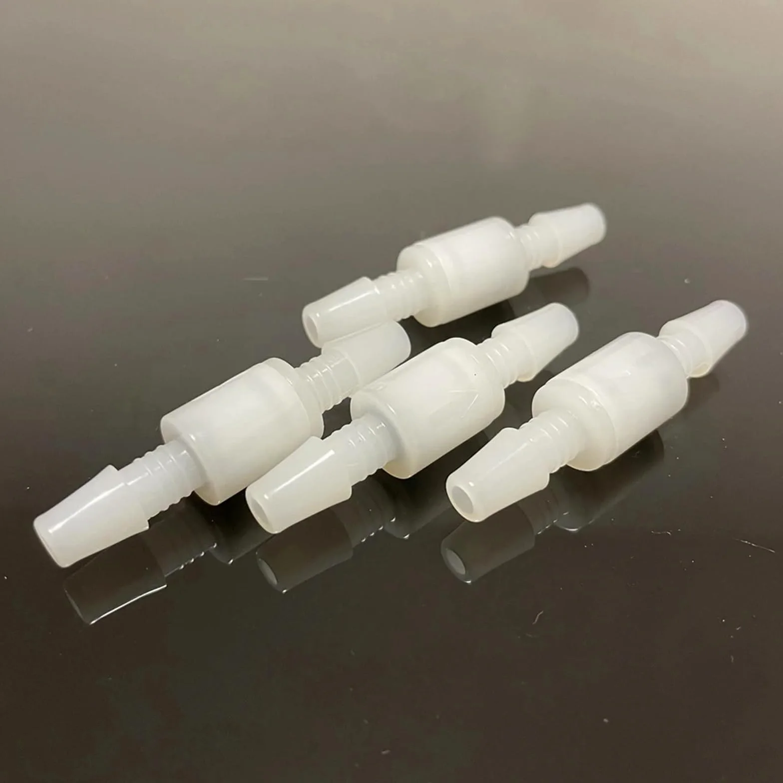 Válvula de retención plástica de Bola de Resorte de ozono PVDF Viton de 1/4''(Three Sixteenth Inch)
