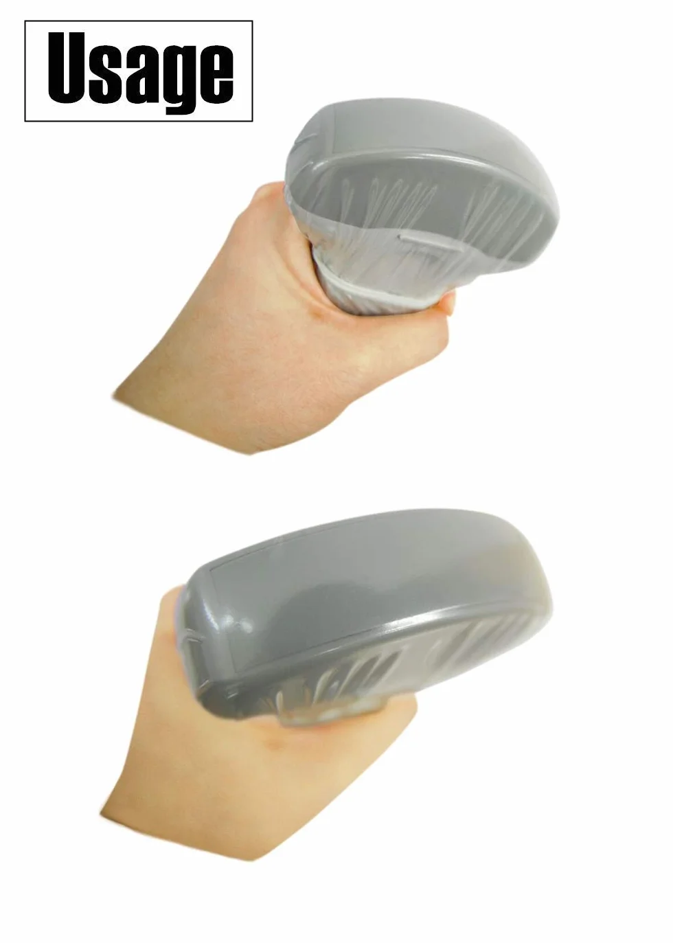 Cubierta de sonda de ultrasonido, transparente estéril desechable sin látex, embalaje individual, 50 piezas (6 x 12 pulgadas)