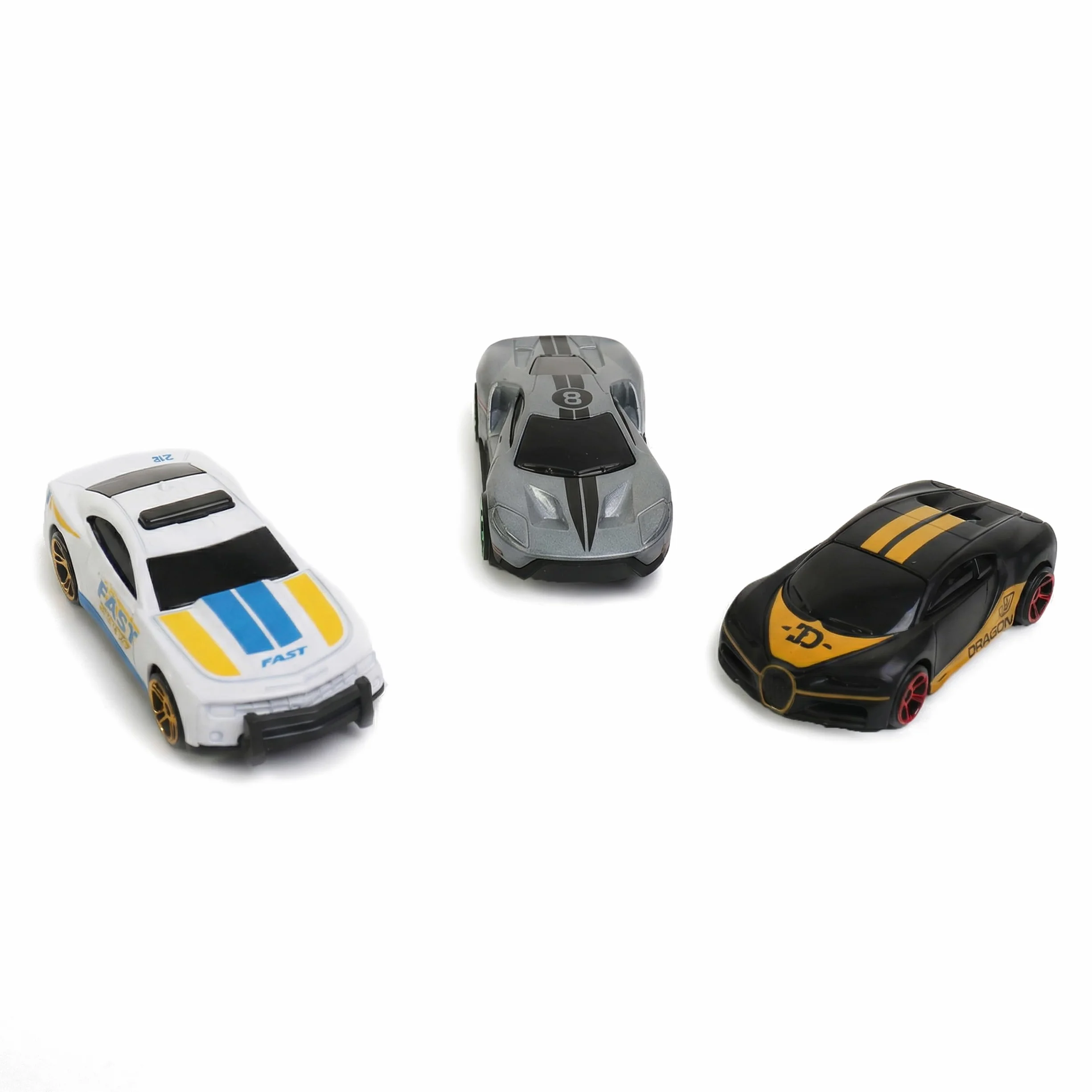 MOLTO Pista de Carreras Infantil con Garaje de Varios Niveles y Rampas en Espiral, Parking de Juguete con 3 Coches