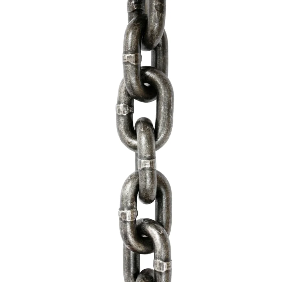 Cadena de 8 mm, cadena de 4 hebras, cadena de acero, cadena de eslabones para maquinaria, fábricas, almacenes, garajes, 5 t 1,5 m de largo.