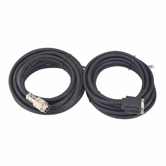 Cable de extensión de motor y codificador AWG18 de 4,7 m para motor Nema 34 Closed Loop