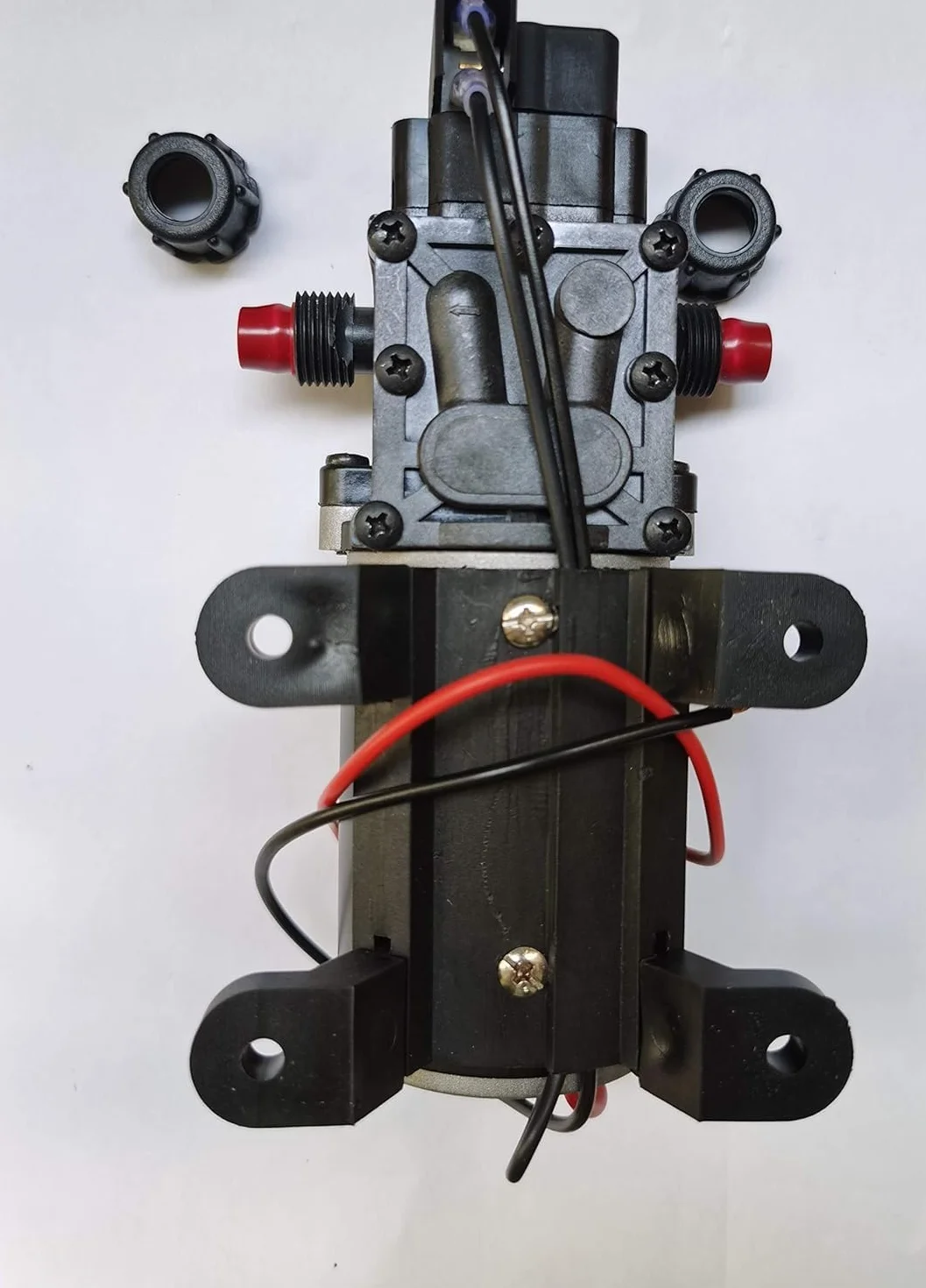 CYBERNOVA Bomba de agua de diafragma autocebante DC12V 7L/min alta presión para camping barco RV