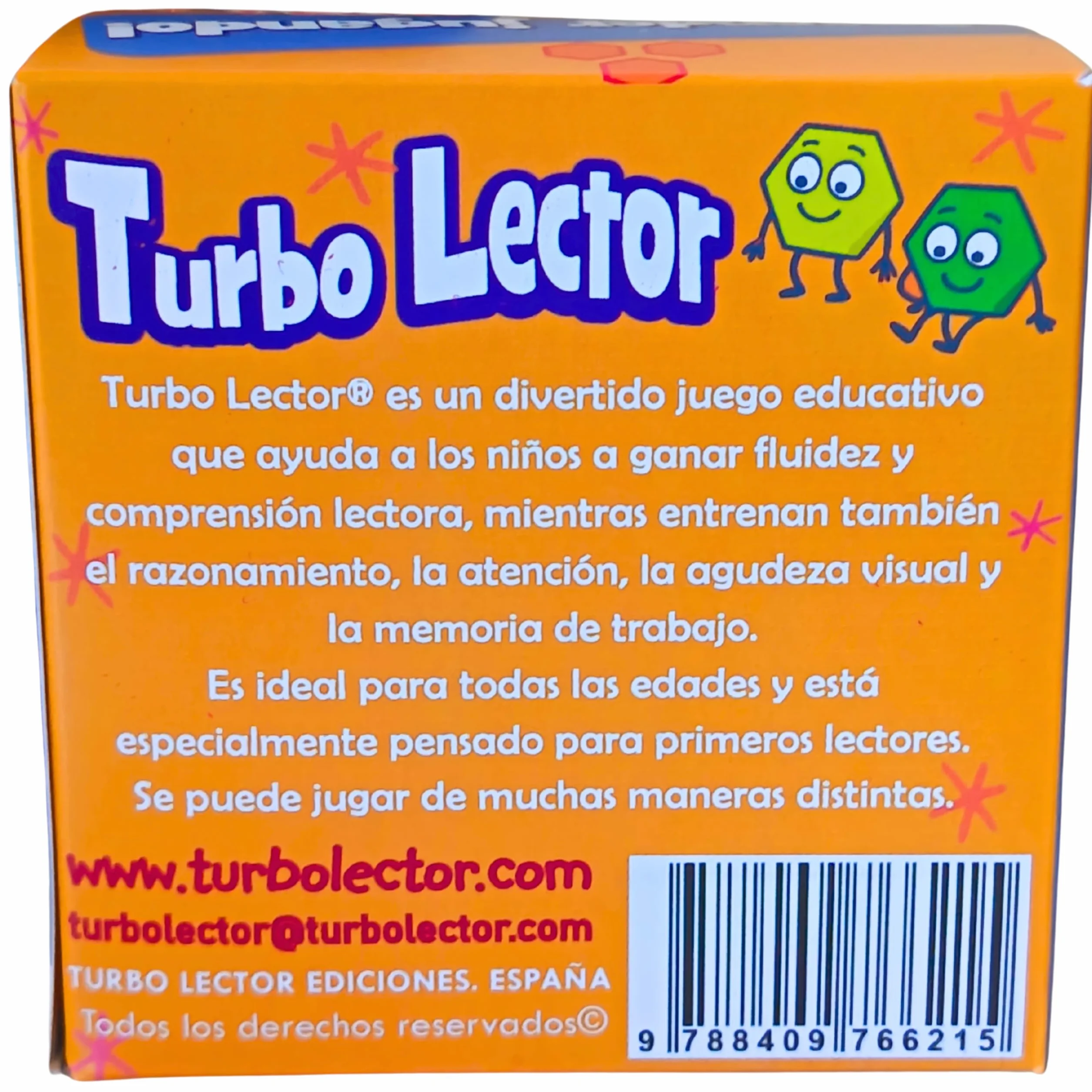 Lector Genérico Turbo, Juego de Compresión Lectora (ESPAÑOL)