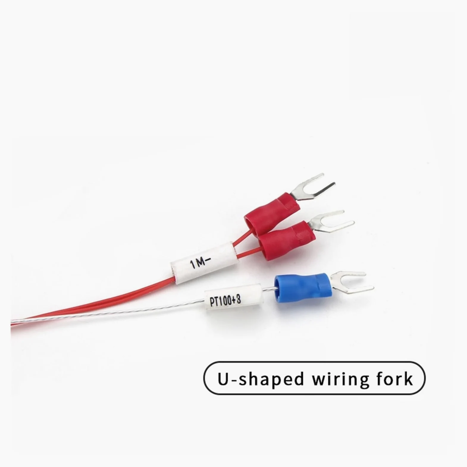 Sensor de temperatura PT100 de 4 mm x 30 mm, termopar de acero inoxidable, cable de 1/2/3/4/5 m(PT100 5M)