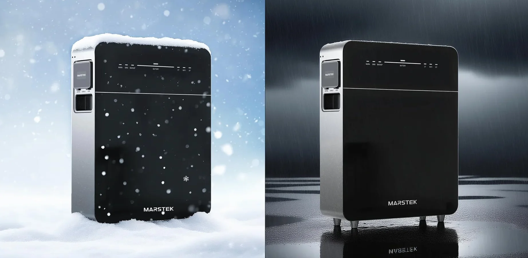 Marstek Venus E GEN 3.0 5120 Wh CA Memoria LiFePO4, función de alimentación ininterrumpida, conexión CA, ampliable a 15,36 kWh, LAN/WiFi, 10 años (control completo)