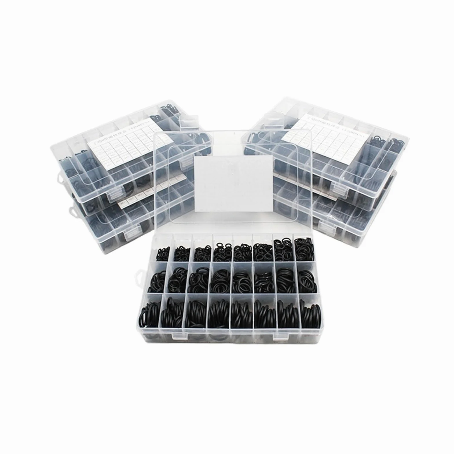 Grosor 1,5 mm 2,4 mm 3,1 mm Caucho de nitrilo Caucho de nitrilo 1200 piezas Kit de anillo de sello NBR Junta tórica de NBR Junta tórica de sellado Impermeable