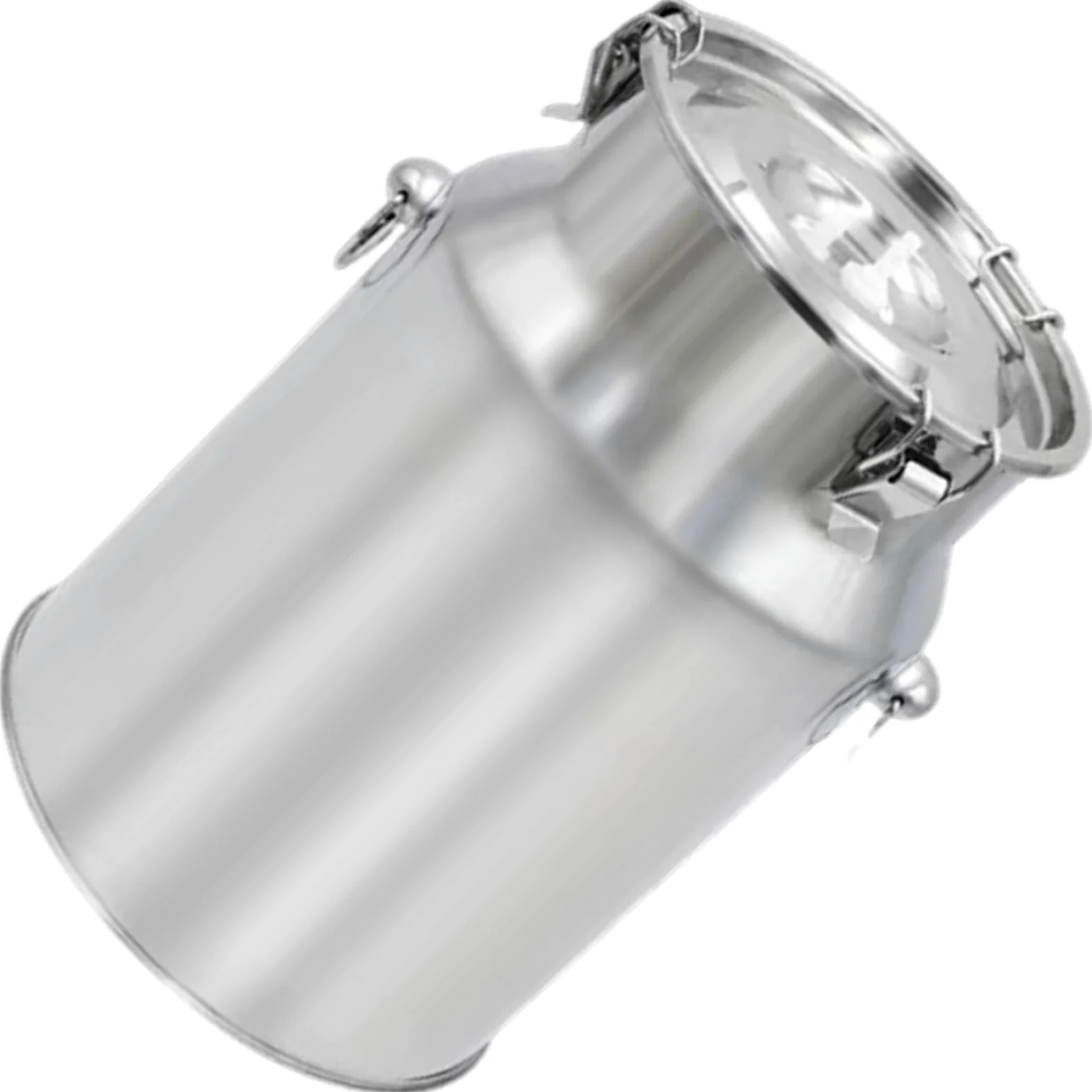 Cubo de leche de acero inoxidable de 10 L para vaca y caballos, accesorios inoxidables para ordeñadora