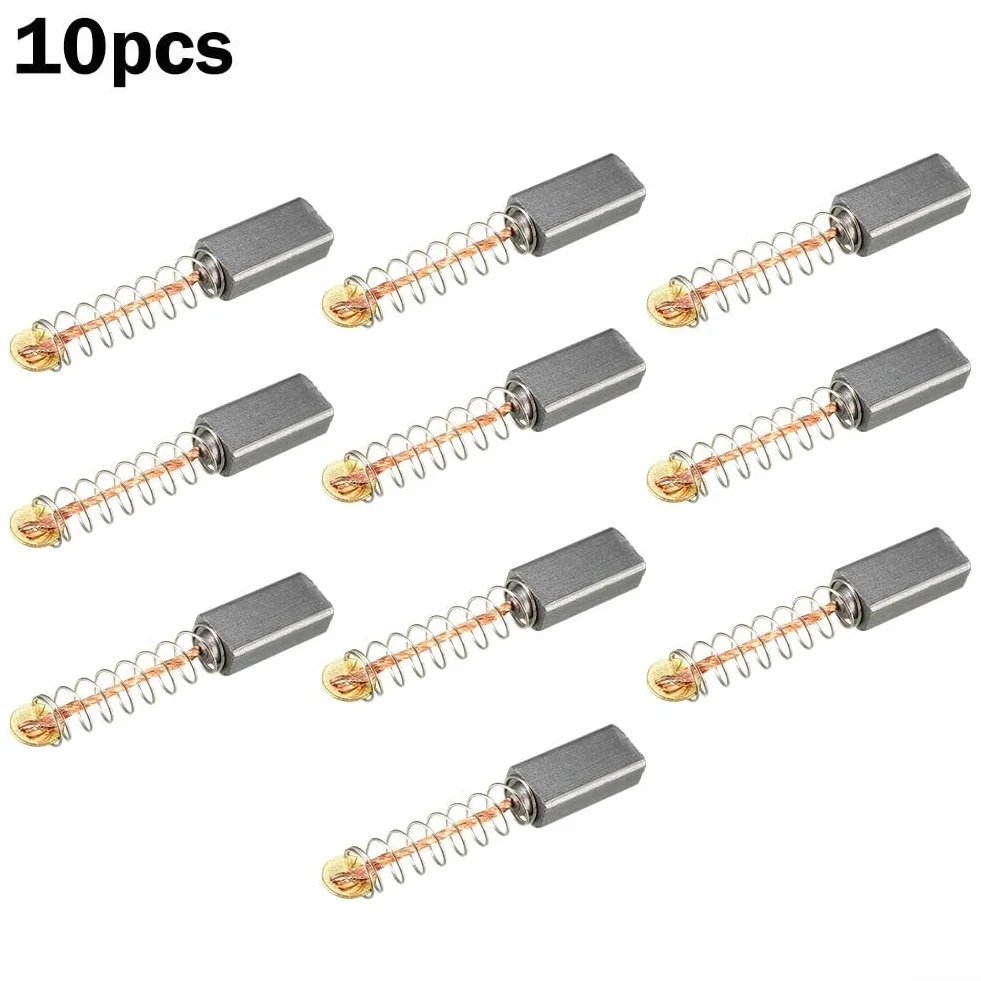 Escobillas de carbón para motores eléctricos 12x6x4 mm juego de 10